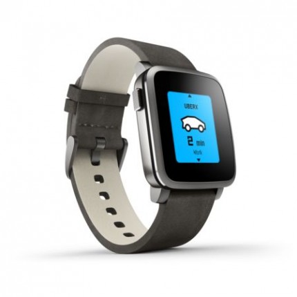 Pebble Time Steel 